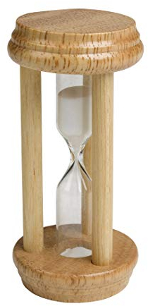 Chef Aid Traditional 3 Minute Egg Timer, Perfect gadgets for timing the cooking of Boiled Eggs, Beige