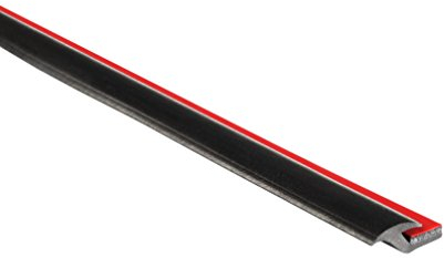 trim-lok x1663bt-25 EPDM Dichte Gummi mit BT (3 M) Bonded Schaumstoff Acryl Tape System Fender Flare Schnitt, 0,6 cm Höhe, 25 'Länge, 100', 1