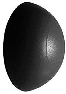 Door Stop Bumpers Black Rubber Wall Mounted Guard Self Adhesive 32MM x1