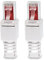 UC-Express 2x Netzwerkstecker werkzeuglos RJ45 CAT6 LAN UTP Kabel Stecker ohne Werkzeug werkzeugfrei CAT5 CAT7 Verlegekabel Patchkabel Netzwerkkabel Toolless Modular Plug Connector Crimpstecker