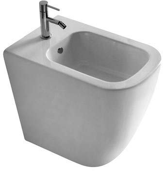 Galassia MEG11 bidet filo muro bianco lucido 5480V2