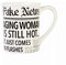 Enesco Il nostro Nome è Fango Fake News Donna invecchiante Calda Tazza da caffè Flashes, Grès, White