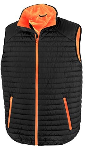 Result Thermoquilt-Weste R239X Gr. XX-Large, schwarz/orange