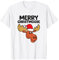 Merry Christmoose Lustige Elch Weihnachtsmütze Elch T-Shirt