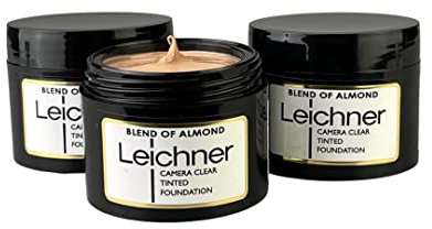 Leichner Camera Clear Tinted Foundation Almond 30ml (Pack of 3)