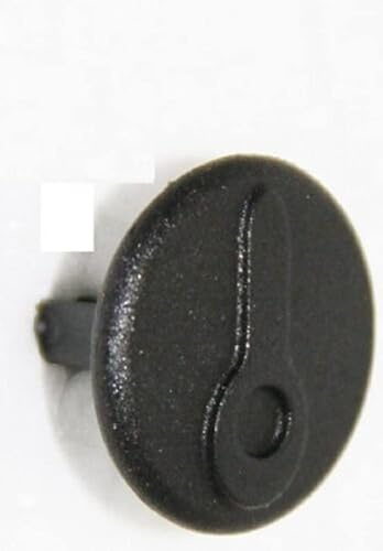 GENERICO 1PZ Tappo Nero Foro Blocchetto Maniglia Chiave Compatibile con Smart FORTWO 451