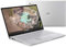 Asus Chromebook C425 Clamshell Laptop, 14 FHD 4-Way NanoEdge, Intel Core m3-8100Y Processor, 4GB RAM, 128GB eMMC Storage, Backlit KB, Silver, Chrome OS, C425TA-AS348F
