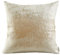 THE-TINOART Glitzernde dekorative Kissenbezüge, weich, Beige, Gold, Glitzer, quadratisch, Kissenbezug für Couch, Bett und Stuhl, Beige, 45,7 x 45,7 cm
