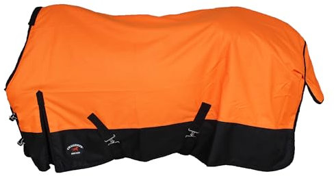 CHALLENGER 172,7 cm 1200D leichte Regenpferd-Winterdecke 3EE05OR
