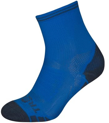Trollkids Kids Trekking Mid Cut Socks III | Schnelltrocknend, Faltenfreier Sitz, Verstärkter Fersen- und Zehenbereich