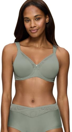 Triumph True Shape Sensation T Sujetador Reductor, Gris Medio, 105D Mujeres
