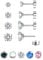 JeweBella 4 Paar G23 Titan Ohrringe Damen Herren Kinder Medizinische Ohrstecker Hypoallergen Cubic Zirkonia Titan Ohrstecker Set Gesundheitsstecker Ohrringe Set Knorpel Piercing Ohr 2/3/4/5MM