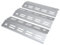 teileplus24 BR14-3-SM Gasgrill Edelstahl Brennerabdeckung kompatibel mit Enders Brooklyn 3, Brooklyn Next 3 | Flavorizer Bars | Passgenau | Rostfrei | Brennerschutz
