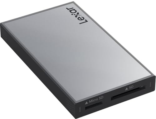 LEXAR Workflow PRO Reader Lecteur de Carte SD/Micro SD UHS-II USB 3.2 Gen2