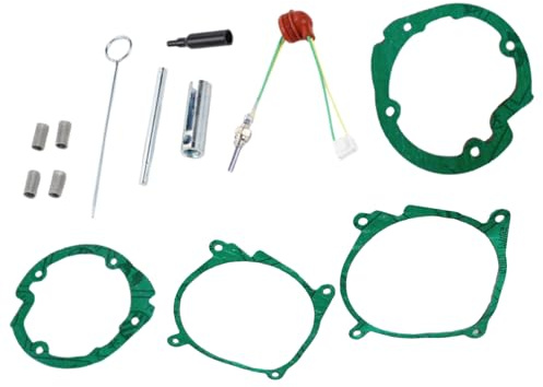 JINGLING Joint de bougie de préchauffage et clé de préchauffage - Kit de réparation en céramique - Compatible avec le chauffage de voiture - Accessoires de chauffage auxiliaire - 1 jeu contient 13
