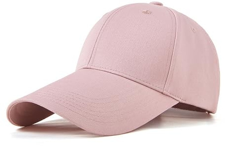 Casquette de baseball unisexe - Protection solaire - Réglable - Pour homme et femme, vieux rose, taille unique