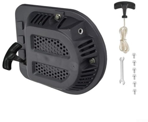 wenyouya Lawn Mower Recoil Starter Kit Compatible with MB200 MB200GC 196cc 4-Stroke Engines - Rugged Design, Quick Assembly, Extra Pull Cords, Versatile Fit