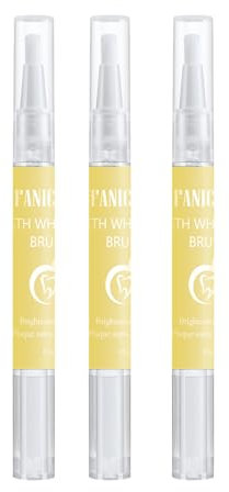 Teeth Whitening Pen 3er Set,Zähne Aufhellen Stift mit Bleaching Effekt, Lila Serum Gegen Gelbe Verfärbungen