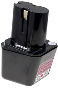 Powery Batería para Bosch Destornillador eléctrico PSR 7,2V NiMH Knolle