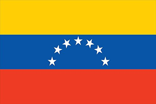 Allied Flag Flagge der Vereinten Nation Venezuela, Nylon, ohne Siegel, 152 cm x 233 cm