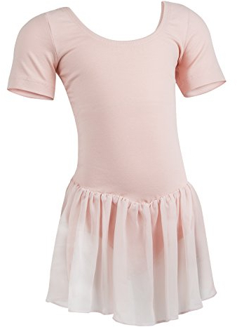 R3040 Rumpf Trikot mit Röckchen, Farbe pink Größe 128