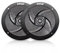 Pyle Marine Speakers - 20.3cm 2 Way Waterproof and Weather Resistant Outdoor Audio Stereo Sound System with 240 Watt Power - 1 Pair (Black)