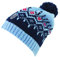 Kari Traa Damen Seim Beanie Mütze Fausthandschuhe aus Wollmix (Naval)