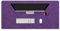 Insun Tapis de Souris en Feutre 2mm D'épaisseur Antidérapant Tapis de Bureau pour Les Jeux et Sous-main Bureau Violet 120x40cm