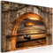 decomonkey Bilder Meer Landschaft 60x40 cm 1 Teilig Leinwandbilder Bild auf Leinwand Vlies Wandbild Kunstdruck Wanddeko Wand Wohnzimmer Wanddekoration Deko Fensterblick Natur