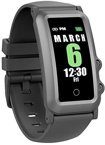 AUPALLA Pulsera de Actividad Niños, Reloj Inteligente Fitness Tracker con Podómetro, Pulsómetros, Monitor de Sueño, Contador de Caloría, 4 Modos Deportivos Smartwatch para Niñas y Niños (Negro)