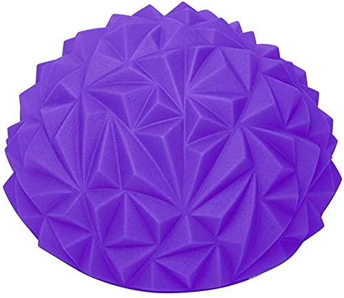 2 x rutschfeste Fußmassage Bälle halbe Bälle, Faszien Fußmassage,Balance Hemisphäre Hedgehog Half-Ball Halbrunde Yoga Ball, Yoga-Zubehör für Sport, Fitness, für Zuhause, Büro, Fitnessstudio