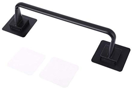 Towel Holder Towel Rail Self Adhesive Wall Mounted Bathroom Towel Bar Shelf Rack Holder Toilet Roll Paper Hanging Hanger Towel Bar