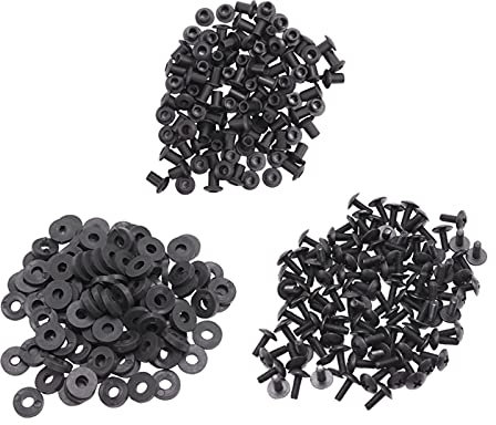 DShanLa 100 stücke Tek Lok Schraube Set Chicago Schraube mit Waschmaschine für DIY Kydex Hülle Hand Werkzeugteile DShanLa