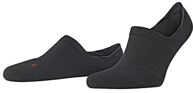 FALKE Unisex Füßlinge Cool Kick Invisible U IN weich atmungsaktiv schnelltrocknend unsichtbar einfarbig 1 Paar, Grau (Dark Grey 3970), 44-45