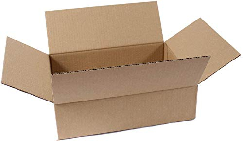 25 x Single Wall 12 x 9 x 4 Inches (30.5 x 22.9 x 10 cm) Royal Mail Small Parcel Size Cardboard Mailing Cartons/Postal Boxes, Durable & Perfect for Any Online Business, Bulk Discount Price, Kraft