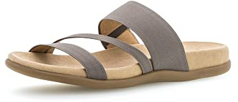 Gabor Damen Pantoletten, Frauen Slip On,Best Fitting,schluepfschuhe,Slipper,Slides,Slip-ons,Backless Slipper,Mules,fumo,43 EU / 9 UK