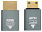 xiwai Juego de 2 adaptadores micro HDMI hembra a mini macho y HDMI 1.4 macho 4K a 60 Hz