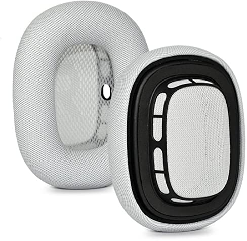 Almohadillas para auriculares Apple AirPods Max, almohadillas de cuero de repuesto, a prueba de sudor, almohadillas de repuesto para auriculares Airpod Max con espuma viscoelástica de cuero de