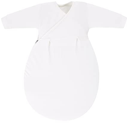 Dein Kinderland Alvi Baby Innensack Mäxchen Schlafsack mit Alvi Dreiecks-Halstuch Ganzjahresschlafsack | Babyschlafsack | (Weiß, 86)