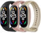 Wanme Silicone Bracelet Compatible avec Xiaomi Mi Band 7, Bracelet de Remplacement en Silicone Réglable pour Xiaomi Mi Band 7