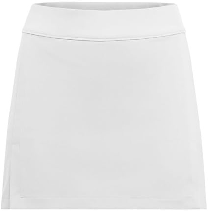 J. Lindeberg Amelie Damen Golf-Skort mittellang, Weiss/opulenter Garten, Mittel