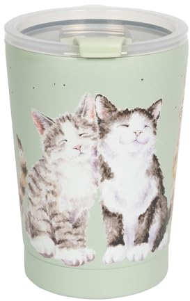 Wrendale Designs by Hannah Dale Feline Friends' Cat Thermal Travel Cup