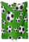 VTRXEG Kuscheldecke Fußball 150x200, Weich und kuschelig Flanell Decke Fußball, für Jungen und Teenager kuscheldecke flauschig fußball (A, 150x200cm)
