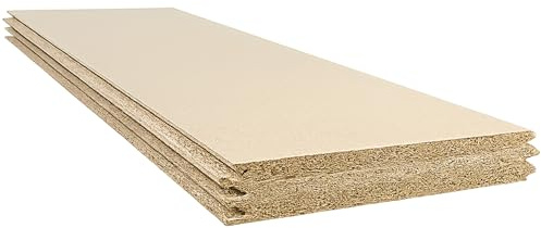Loft Boards Flooring 10 X Pack of 3 - 18mm 18mm x 1220mm x 320mm Tongue & Groove Floor Panels - Loft Boarding Attic Flooring Boards - P4 Chipboard Loft Panels (11m2 Coverage)