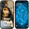PhoneNatic personalisierte Handyhülle für iPhone 16 Custom Case Schwarz zum selbst gestalten mit eigenem Foto Bild Text individuell