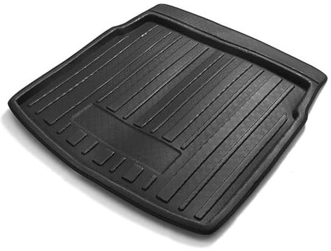 CSSPDM Forro para Botas Alfombrilla para Maletero De Coche Alfombrilla para Maletero Alfombrilla Antideslizante con Forma De Bandeja para Tiguan MK2 2017 2018 2019