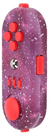 Fidget Cube, Cube Fidget Toy ADHD Tools Mit 13 Verschiedenen Funktionen Wie Zugfeder, Zahnrad, Rolle, Knopf usw. Kunststoff-EDC-Spielzeug, Stressabbau-Fidget für (10 Sterne Lila)