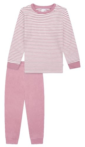Schiesser Mädchen Kids Langer Schlafanzug Langarm Bündchen Velours - 181830
