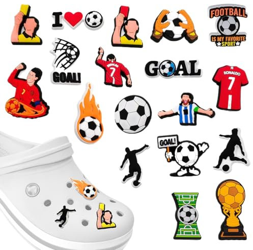 18 Pcs Accessories for Crocs,Shoe Charms,Charms for Kids,Waterproof PVC Shoe Decorations,Fun and Expressive,Creative and Unique Design,for Charm Diy Shoes Buckle Decorative Accessories