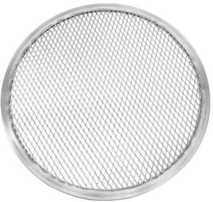 PRETYZOOM De Aluminio Para Hornear Pizza Rejilla Para Pizza Sin Costuras Para Hornear Doméstico